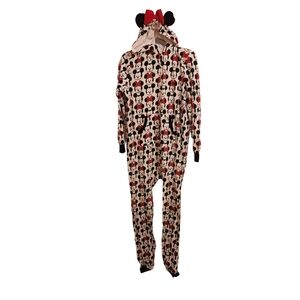 5x$25 Disney store Mickey & Minnie Mouse adult hooded onesie size Medium